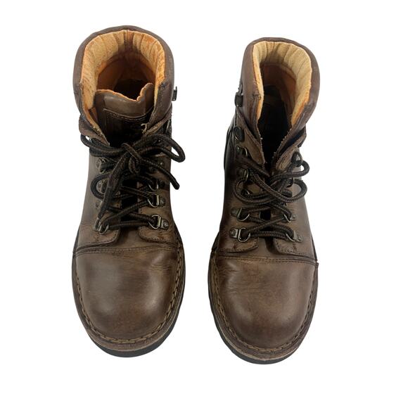 Timberland Men\'s Ankle Boots Size 7.5 Brown Leather Shoe -Lace main image 8